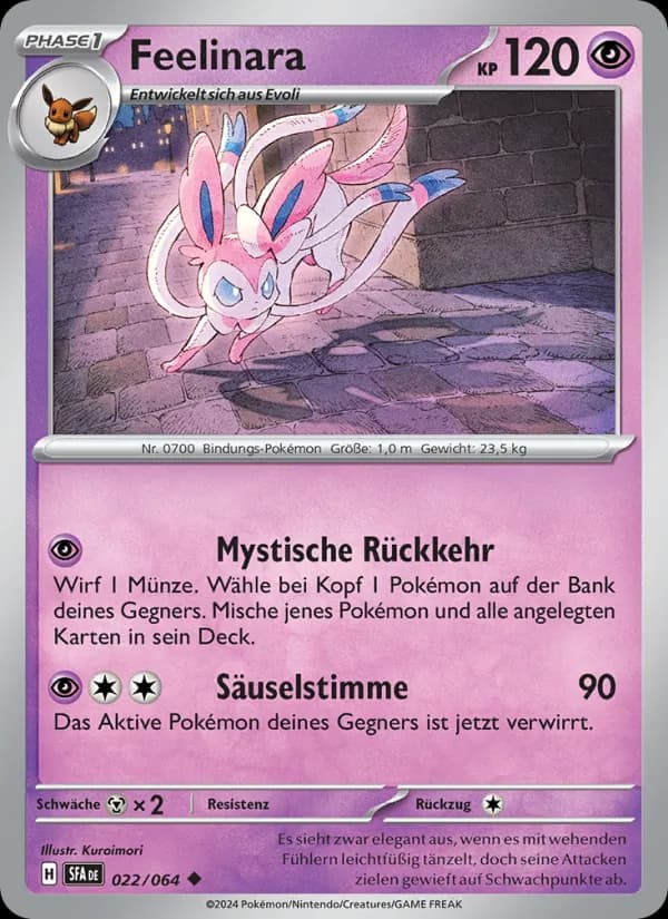 Feelinara card in German