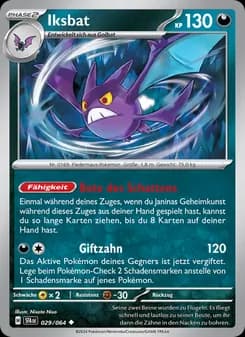 Iksbat card in German