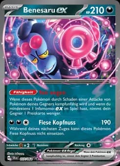 Benesaru-ex card in German