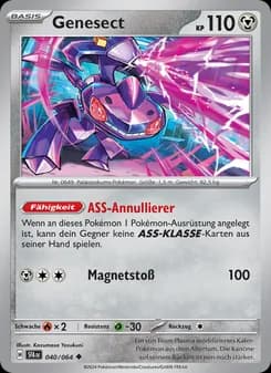 Genesect card in German