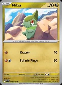 Milza card in German