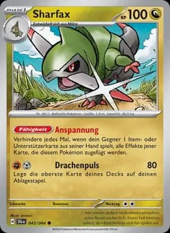 Sharfax card in German