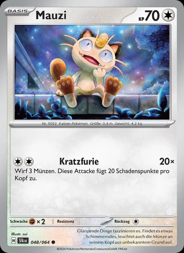 Mauzi card in German
