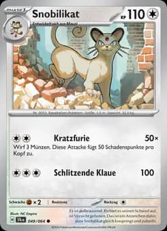 Snobilikat card in German