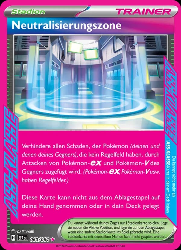 Neutralisierungszone card in German