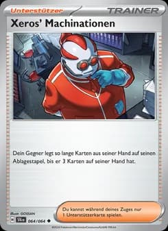 Xeros' Machinationen card in German