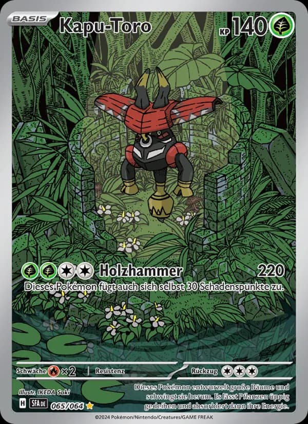 Kapu-Toro card in German