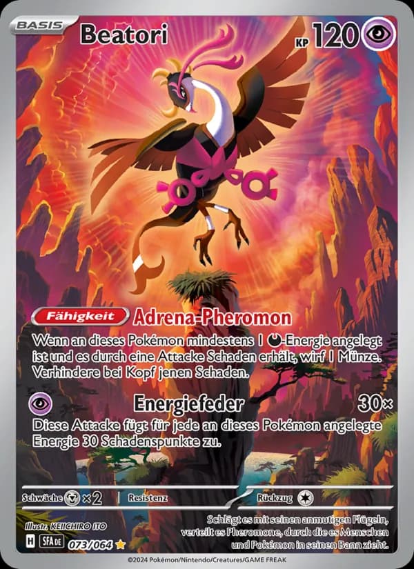 Beatori card in German