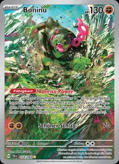 Boninu card in German