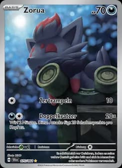 Zorua card in German