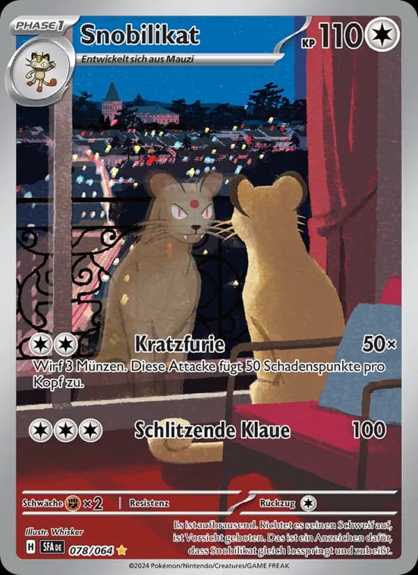 Snobilikat card in German