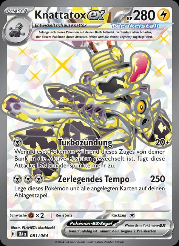Knattatox-ex card in German