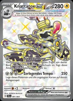 Knattatox-ex card in German