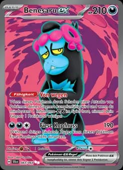 Benesaru-ex card in German