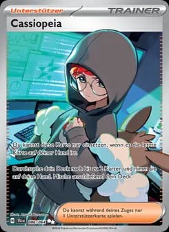 Cassiopeia card in German