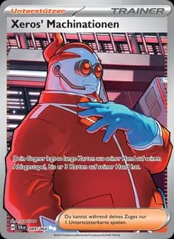 Xeros' Machinationen card in German