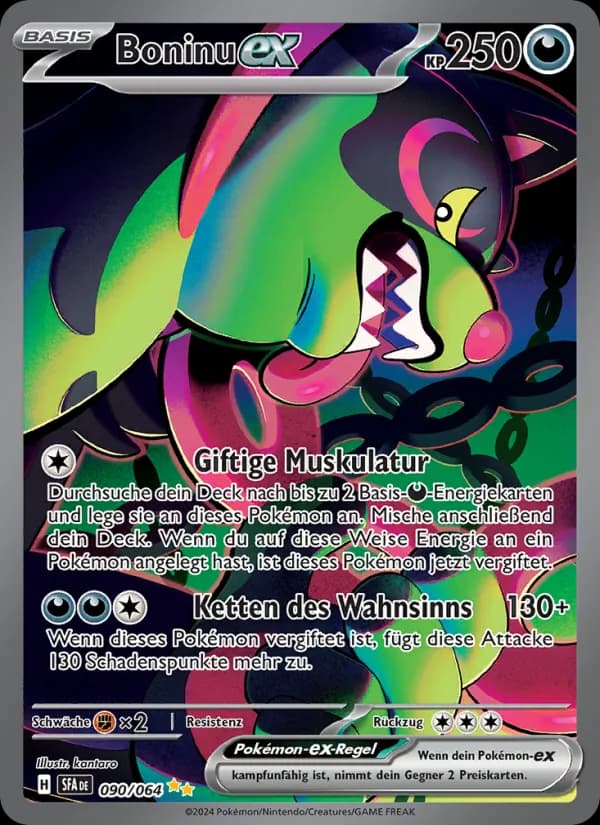 Boninu-ex card in German