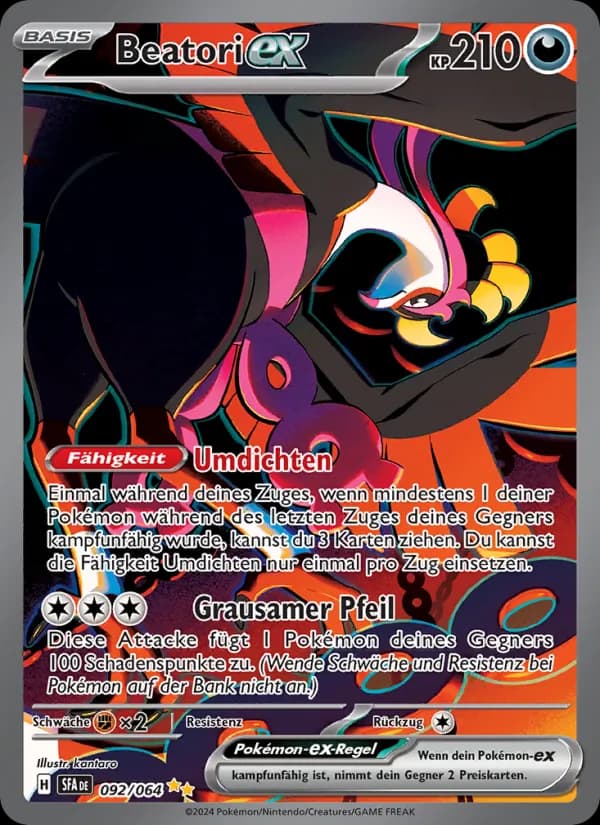 Beatori-ex card in German