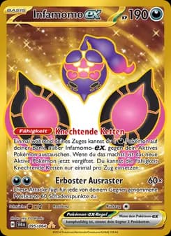 Infamomo-ex card in German