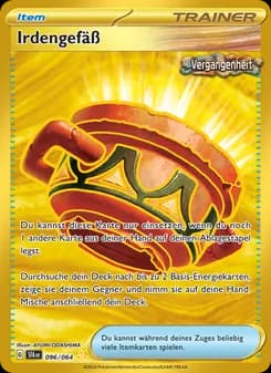 Irdengefäß card in German