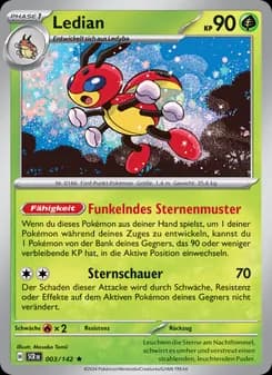Ledian card in German