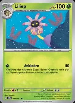 Liliep card in German