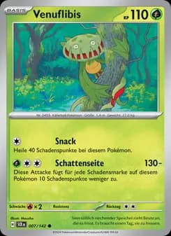 Venuflibis card in German