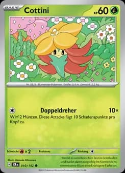 Cottini card in German