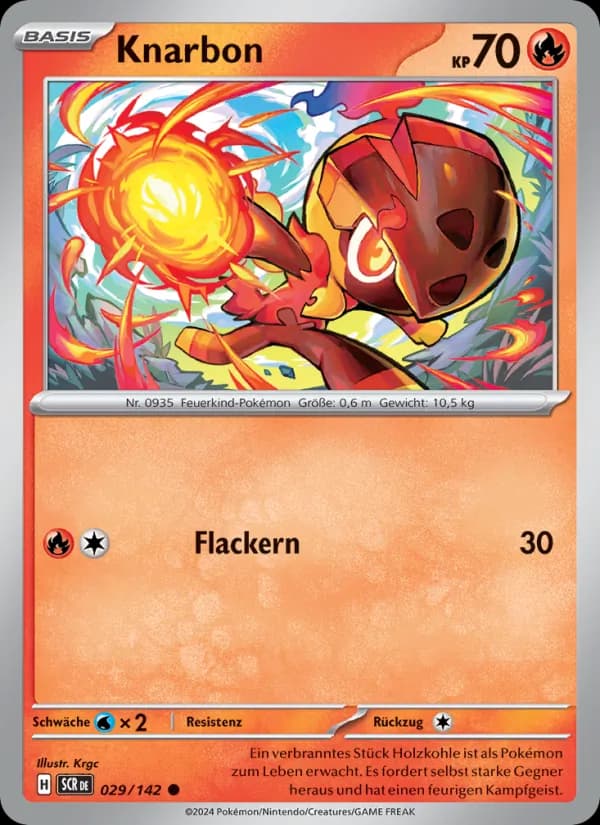 Knarbon card in German