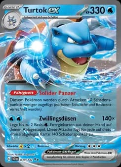 Turtok-ex card in German