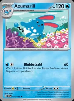 Azumarill card in German