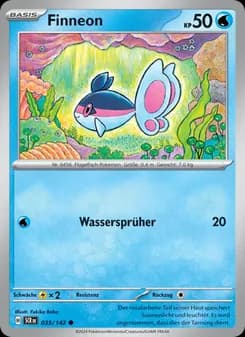 Finneon card in German