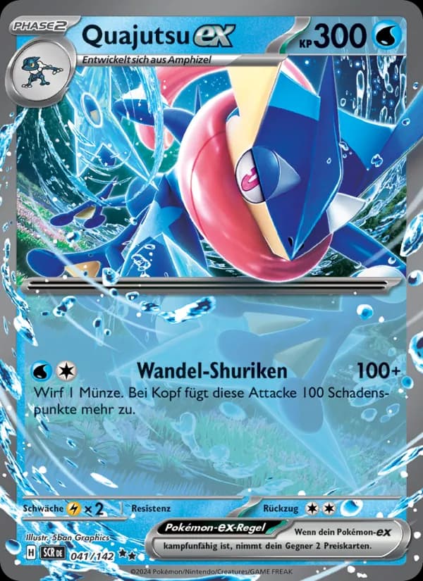 Quajutsu-ex card in German