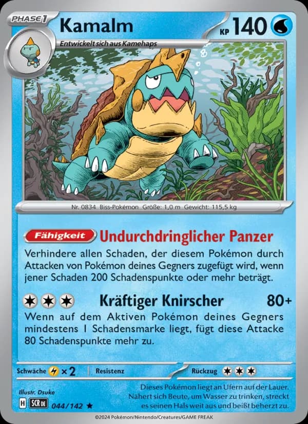 Kamalm card in German