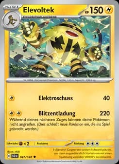 Elevoltek card in German