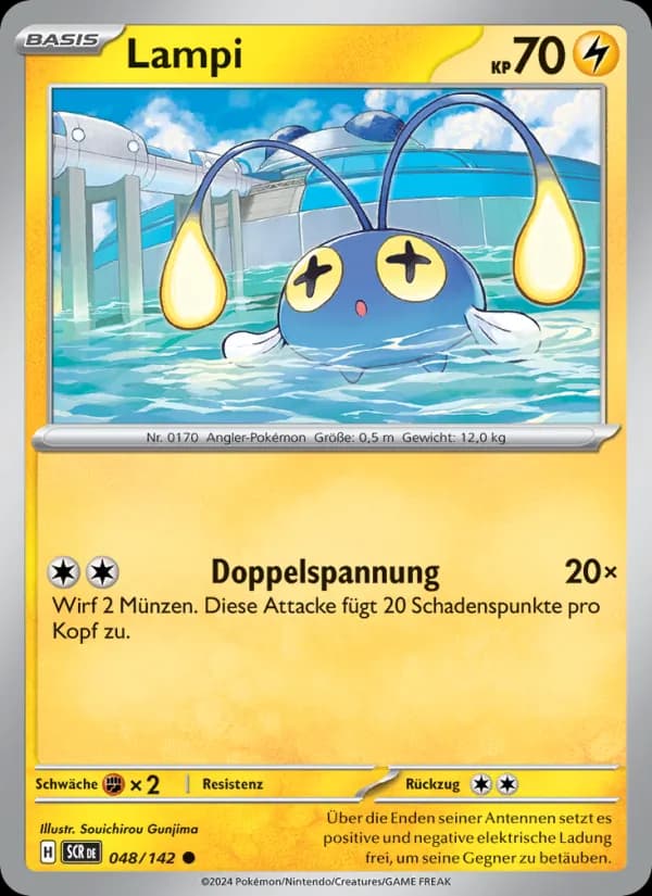 Lampi card in German