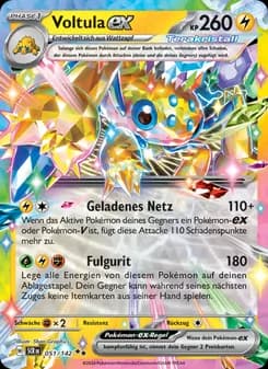 Voltula-ex card in German