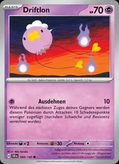 Driftlon card in German