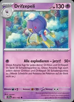 Drifzepeli card in German