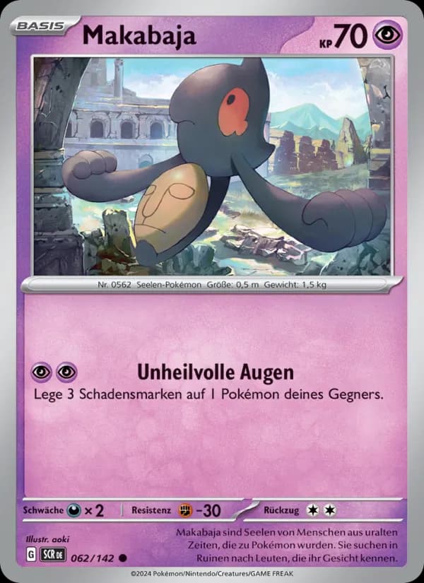 Makabaja card in German