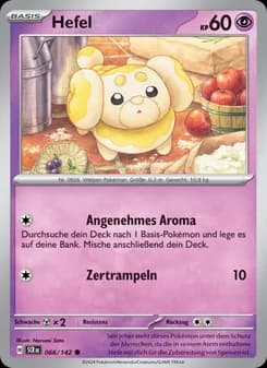 Hefel card in German