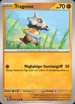 Tragosso card in German