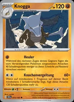 Knogga card in German