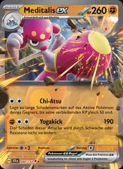 Meditalis-ex card in German