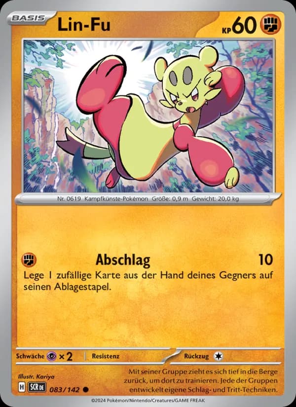 Lin-Fu card in German
