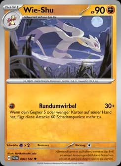 Wie-Shu card in German