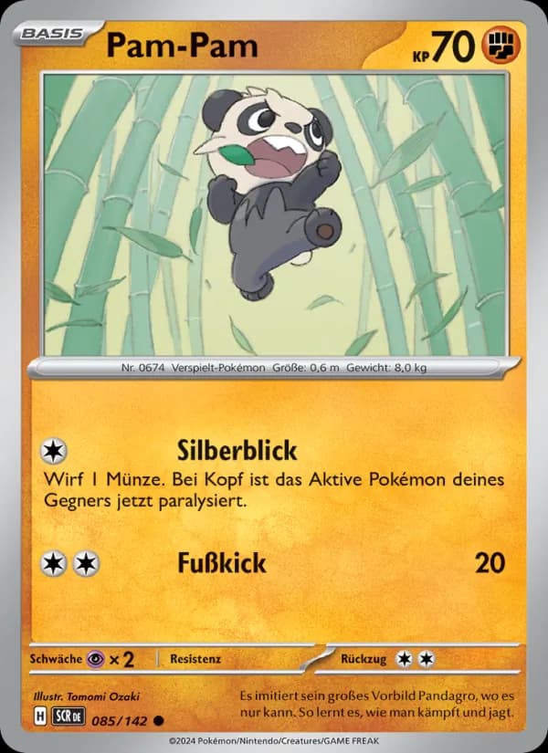 Pam-Pam card in German
