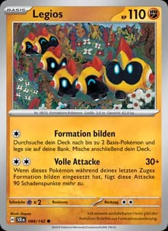 Legios card in German