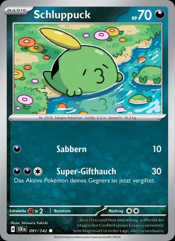 Schluppuck card in German