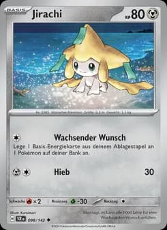 Jirachi card in German